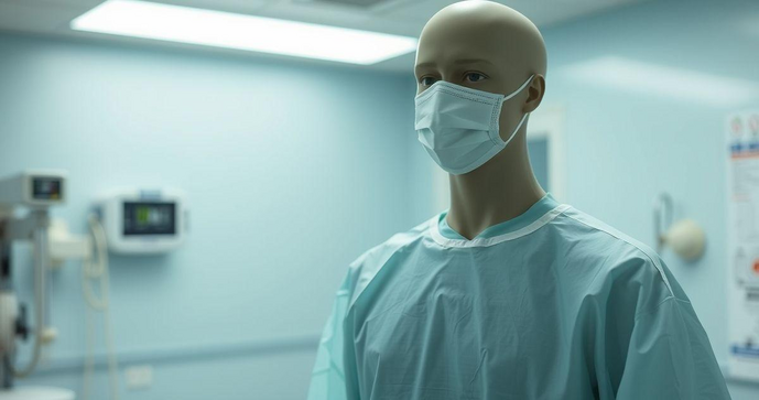Capote cir&uacute;rgico descart&aacute;vel: seguran&ccedil;a e conforto em ambientes m&eacute;dicos