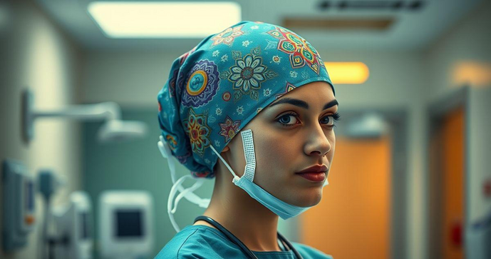 Touca Cir&uacute;rgica Personalizada para Profissionais de Sa&uacute;de: Estilo e Conforto em Cada Procedimento