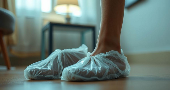Protetor de sapato descart&aacute;vel &eacute; a solu&ccedil;&atilde;o ideal para manter seus p&eacute;s limpos e protegidos em qualquer ambiente