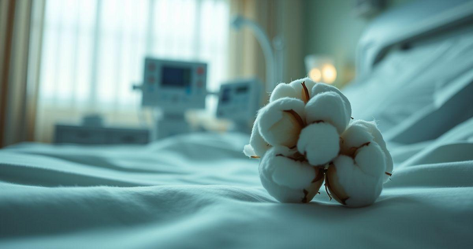 Algod&atilde;o Hospitalar &eacute; Essencial para Cuidados de Sa&uacute;de e Seguran&ccedil;a dos Pacientes