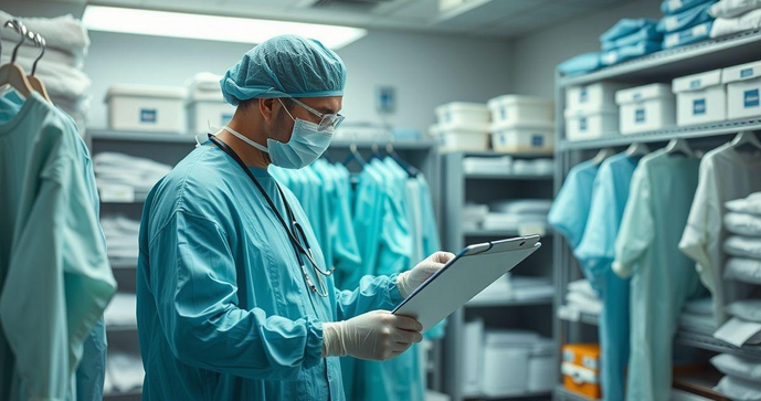 Como escolher o avental cir&uacute;rgico est&eacute;ril ideal para procedimentos m&eacute;dicos