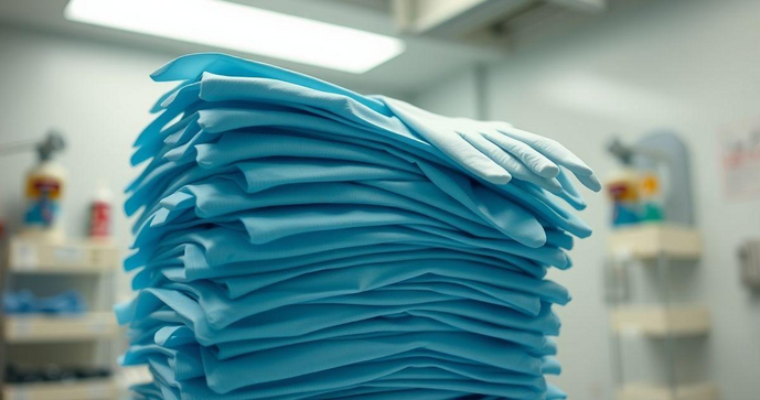 Luvas cir&uacute;rgicas descart&aacute;veis essenciais para seguran&ccedil;a em procedimentos m&eacute;dicos