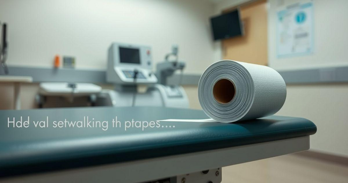 Rolo de papel para maca &eacute; essencial para conforto e higiene em atendimentos m&eacute;dicos