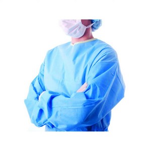 Avental Cirúrgico Descartável Azul