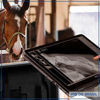Equipamento de raio x veterinário digital portátil