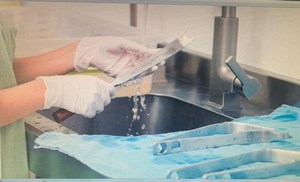 limpeza e esterilização de materiais cirúrgicos