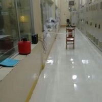 Piso epóxi hospitalar